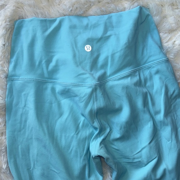 lululemon athletica Pants - lululemon athletica Light Blue Leggings